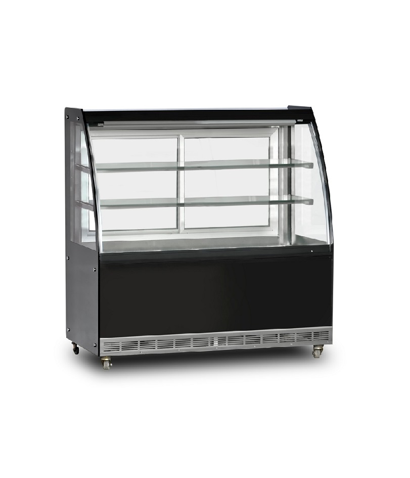 22P0F6B-SC Heated Display Cabinet 160 with Curved Glass